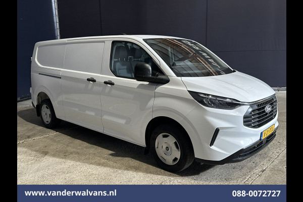 Ford Transit Custom 2.0 TDCI 136pk L2H1 Euro6 Airco | Leder Bekleding | Camera | Apple Carplay | LED Android Auto, Cruisecontrol, Verwarmde voorruit, Parkeersensoren, Bijrijdersbank, 2740kg trekvermogen