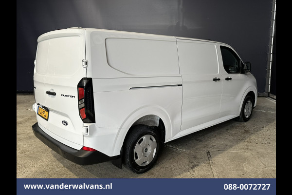 Ford Transit Custom 2.0 TDCI 136pk L2H1 Euro6 Airco | Leder Bekleding | Camera | Apple Carplay | LED Android Auto, Cruisecontrol, Verwarmde voorruit, Parkeersensoren, Bijrijdersbank, 2740kg trekvermogen