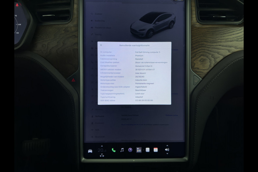 Tesla Model X 100D Long Range 6 pers. (INCL. BTW) *AUT | PANO | LEATHER | NAVI-FULLMAP | FULL-LED | AIRSUSPENSION | DIGI-COCKPIT | FASTLOADER | KEYLESS | DAB+ | HEATED-SPORTSEATS | PRIVACY-GLASS | AUTOPILOT |  20"ALU*