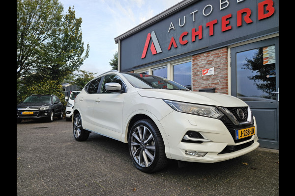 Nissan QASHQAI 1.3 DIG-T Tekna + Trekhaak! Leer! Camera! Panoramadak! 140PK! Mooie/Nette Auto!