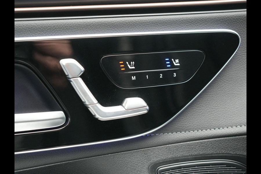 Mercedes-Benz EQE 350+ Luxury Line 91 kWh 292pk Dealer O.H. | SOH 97,5% | Panodak | Adaptive Cruise | Camera | Lederen Sportstoelen Memory & Ventilatie | Stoelen & Stuur Verwarmd | Sfeerverlichting | BLIS | Keyless | Apple Carplay | Navigatie | DAB |