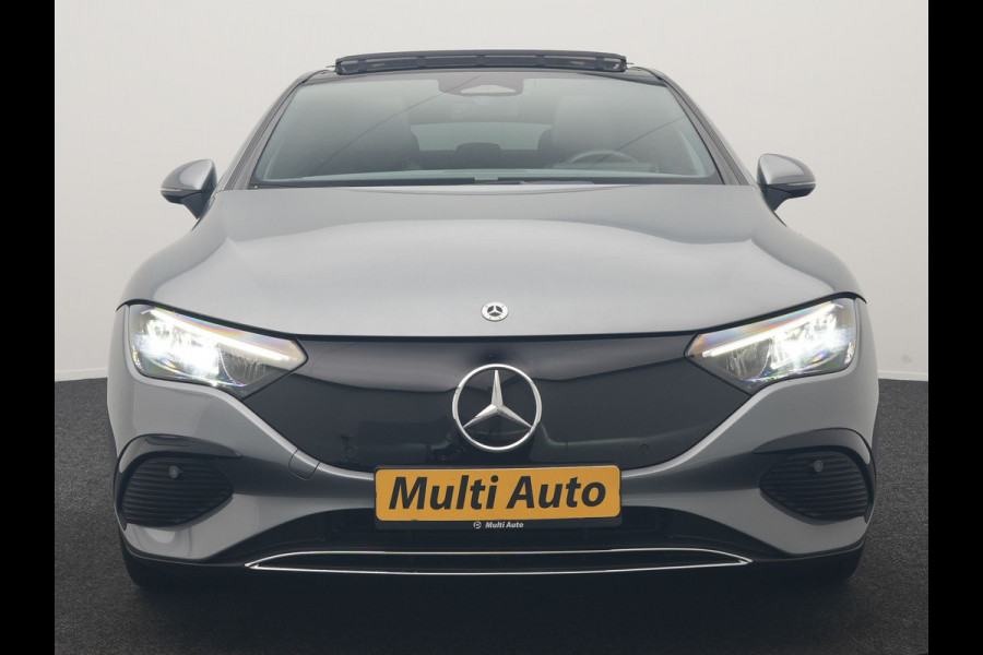 Mercedes-Benz EQE 350+ Luxury Line 91 kWh 292pk Dealer O.H. | SOH 97,5% | Panodak | Adaptive Cruise | Camera | Lederen Sportstoelen Memory & Ventilatie | Stoelen & Stuur Verwarmd | Sfeerverlichting | BLIS | Keyless | Apple Carplay | Navigatie | DAB |