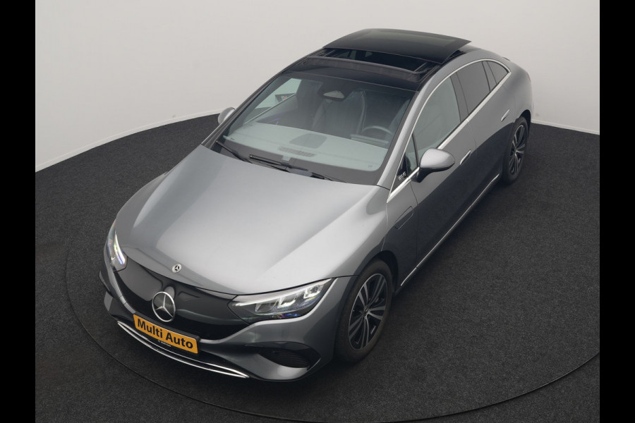 Mercedes-Benz EQE 350+ Luxury Line 91 kWh 292pk Dealer O.H. | SOH 97,5% | Panodak | Adaptive Cruise | Camera | Lederen Sportstoelen Memory & Ventilatie | Stoelen & Stuur Verwarmd | Sfeerverlichting | BLIS | Keyless | Apple Carplay | Navigatie | DAB |