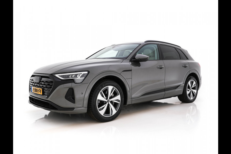 Audi Q8 e-tron 50 quattro Advanced Edition 95 kWh [3-Fase-22kW] {SoH-99%} (INCL-BTW)  Aut. *LEATHER | FULL-LED | MEMORY-PACK | ADAPTIVE-CRUISE | CAMERA | PRIVACY-GLASS | DIGI-COCKPIT | SHIFTPADDLES | DAB | AMBIENTLIGHT | TOWBAR | 20''ALU*