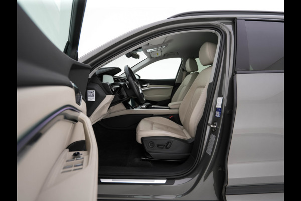 Audi Q8 e-tron 50 quattro Advanced Edition 95 kWh [3-Fase-22kW] {SoH-99%} (INCL-BTW)  Aut. *LEATHER | FULL-LED | MEMORY-PACK | ADAPTIVE-CRUISE | CAMERA | PRIVACY-GLASS | DIGI-COCKPIT | SHIFTPADDLES | DAB | AMBIENTLIGHT | TOWBAR | 20''ALU*