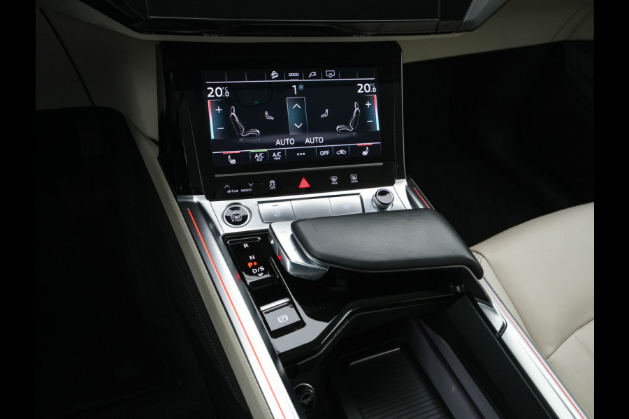 Audi Q8 e-tron 50 quattro Advanced Edition 95 kWh [3-Fase-22kW] {SoH-99%} (INCL-BTW)  Aut. *LEATHER | FULL-LED | MEMORY-PACK | ADAPTIVE-CRUISE | CAMERA | PRIVACY-GLASS | DIGI-COCKPIT | SHIFTPADDLES | DAB | AMBIENTLIGHT | TOWBAR | 20''ALU*