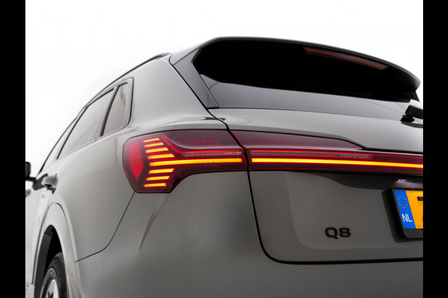 Audi Q8 e-tron 50 quattro Advanced Edition 95 kWh [3-Fase-22kW] {SoH-99%} (INCL-BTW)  Aut. *LEATHER | FULL-LED | MEMORY-PACK | ADAPTIVE-CRUISE | CAMERA | PRIVACY-GLASS | DIGI-COCKPIT | SHIFTPADDLES | DAB | AMBIENTLIGHT | TOWBAR | 20''ALU*