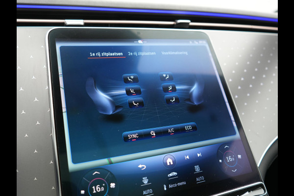 Mercedes-Benz EQE 350+ Luxury Line 91 kWh 292pk Dealer O.H. | SOH 97,5% | Panodak | Adaptive Cruise | Camera | Lederen Sportstoelen Memory & Ventilatie | Stoelen & Stuur Verwarmd | Sfeerverlichting | BLIS | Keyless | Apple Carplay | Navigatie | DAB |