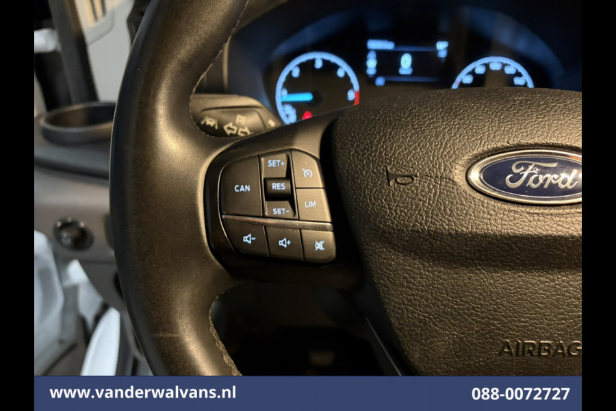 Ford Transit 2.0 TDCI 130pk L4H3 Euro6 Airco | Camera | Cruisecontrol | Verwarmde voorruit | Parkeersensoren, Bijrijdersbank