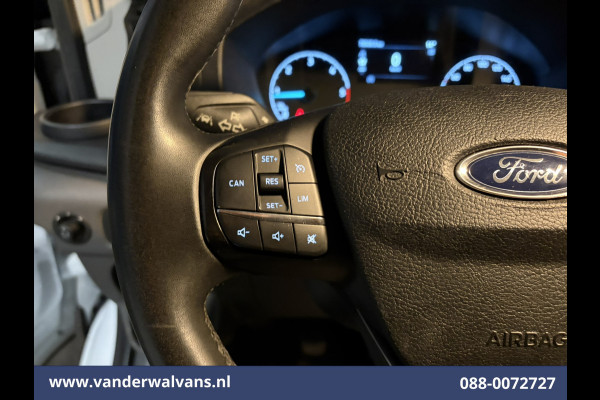 Ford Transit 2.0 TDCI 130pk L4H3 Euro6 Airco | Camera | Cruisecontrol | Verwarmde voorruit | Parkeersensoren, Bijrijdersbank