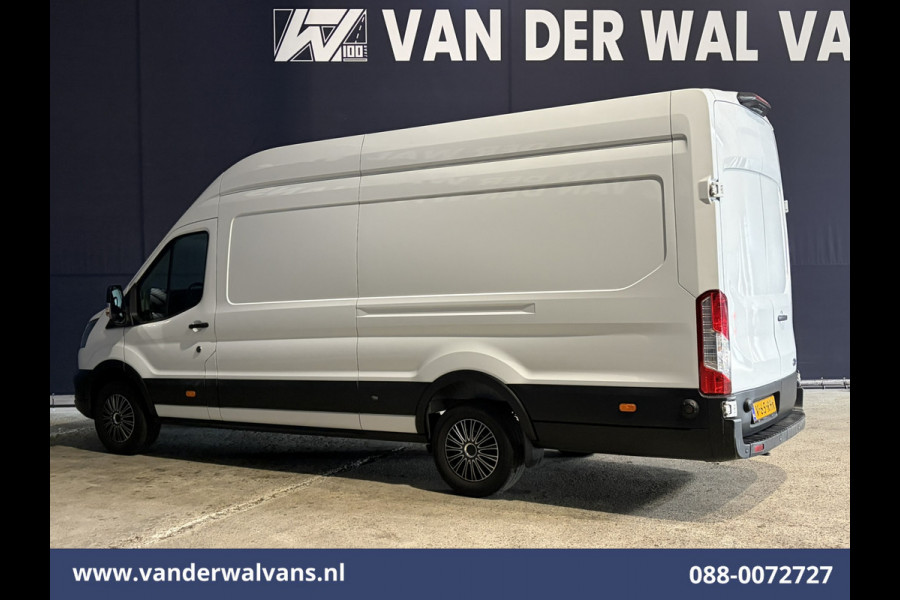 Ford Transit 2.0 TDCI 130pk L4H3 Euro6 Airco | Camera | Cruisecontrol | Verwarmde voorruit | Parkeersensoren, Bijrijdersbank
