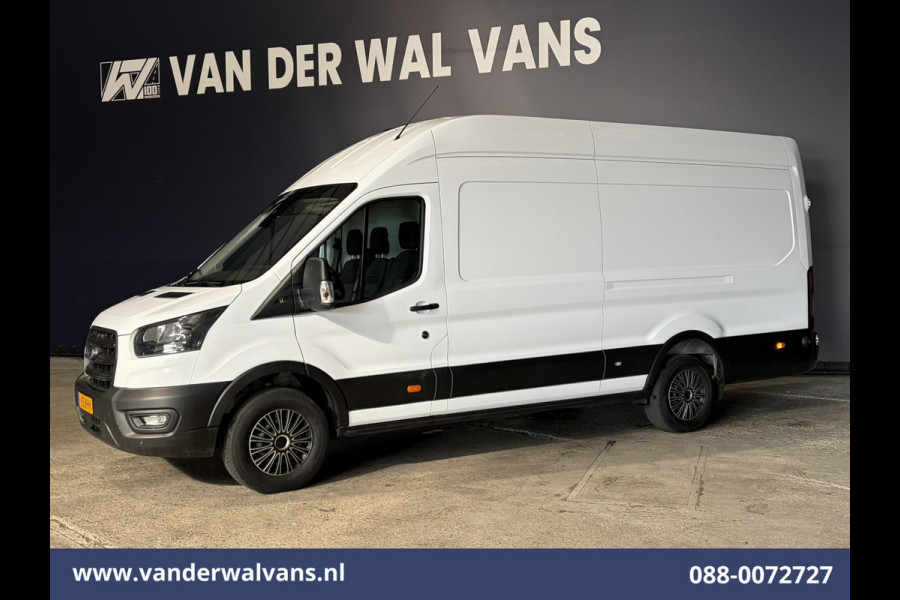 Ford Transit 2.0 TDCI 130pk L4H3 Euro6 Airco | Camera | Cruisecontrol | Verwarmde voorruit | Parkeersensoren, Bijrijdersbank