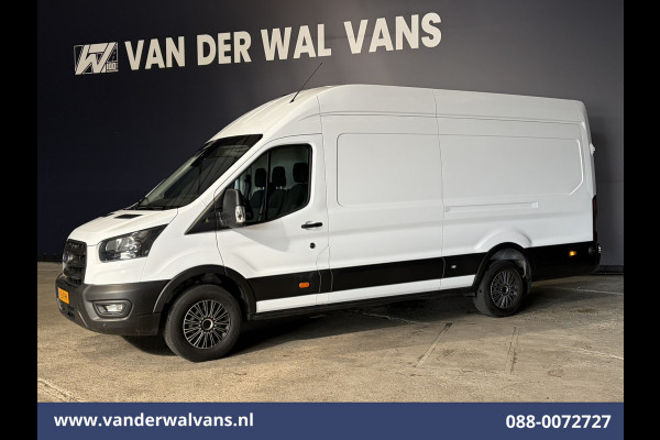 Ford Transit 2.0 TDCI 130pk L4H3 Euro6 Airco | Camera | Cruisecontrol | Verwarmde voorruit | Parkeersensoren, Bijrijdersbank