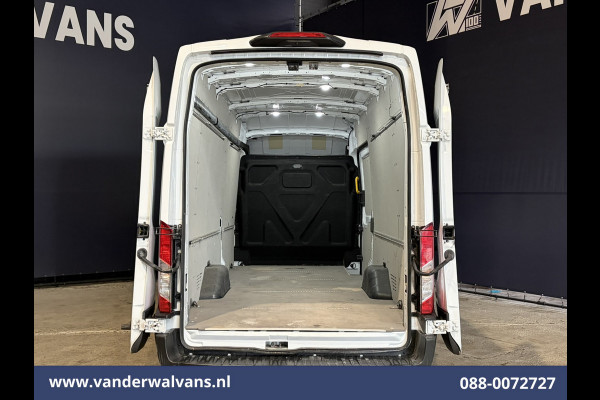 Ford Transit 2.0 TDCI 130pk L4H3 Euro6 Airco | Camera | Cruisecontrol | Verwarmde voorruit | Parkeersensoren, Bijrijdersbank
