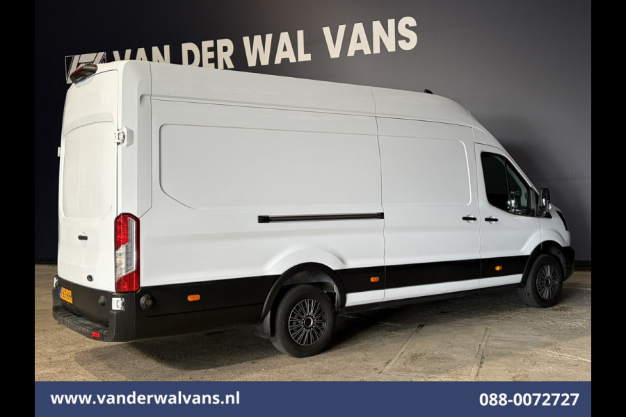Ford Transit 2.0 TDCI 130pk L4H3 Euro6 Airco | Camera | Cruisecontrol | Verwarmde voorruit | Parkeersensoren, Bijrijdersbank