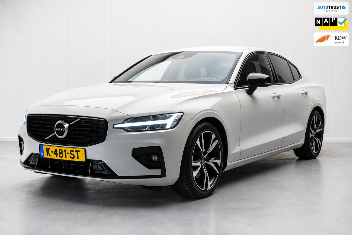 Volvo S60 2.0 B3 R-Design Black Pack NL-auto [ Massage Stoelkoeling/verwarming Harman-Kardon Nappa Memory Pilot Assist DAB ]