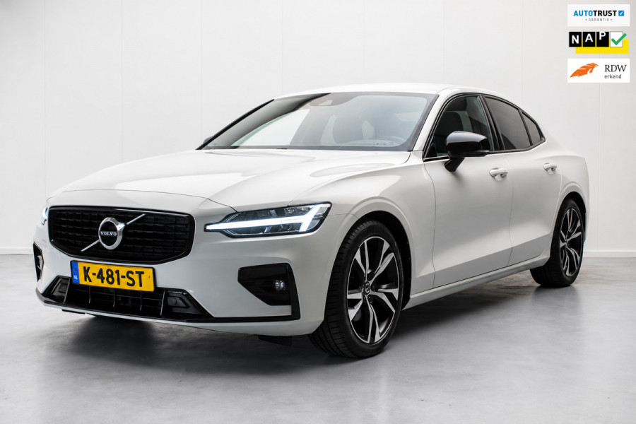 Volvo S60 2.0 B3 R-Design Black Pack NL-auto [ Massage Stoelkoeling/verwarming Harman-Kardon Nappa Memory Pilot Assist DAB ]