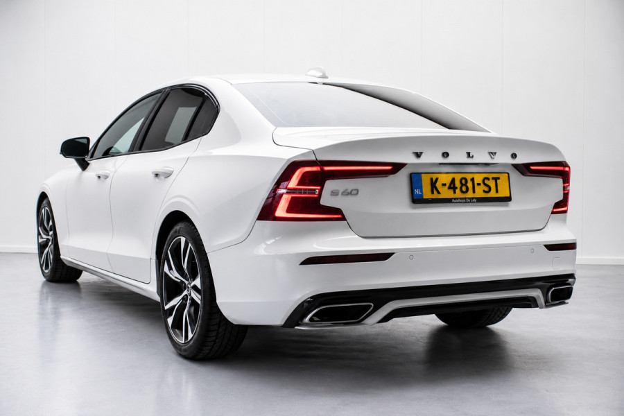 Volvo S60 2.0 B3 R-Design Black Pack NL-auto [ Massage Stoelkoeling/verwarming Harman-Kardon Nappa Memory Pilot Assist DAB ]