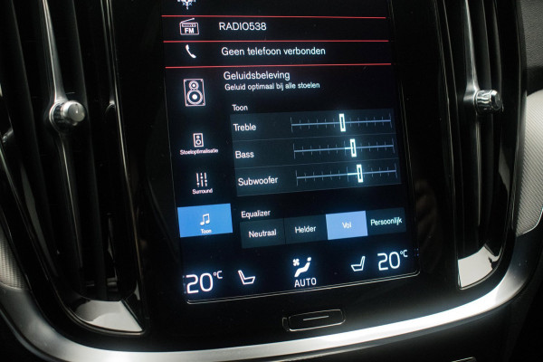 Volvo S60 2.0 B3 R-Design Black Pack NL-auto [ Massage Stoelkoeling/verwarming Harman-Kardon Nappa Memory Pilot Assist DAB ]