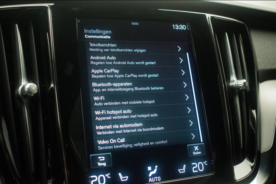 Volvo S60 2.0 B3 R-Design Black Pack NL-auto [ Massage Stoelkoeling/verwarming Harman-Kardon Nappa Memory Pilot Assist DAB ]