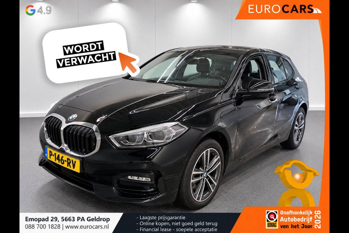 BMW 1-serie 118i High Executive Navigatie Climate control Sportstoelen M-stuurwiel Parkeersensoren