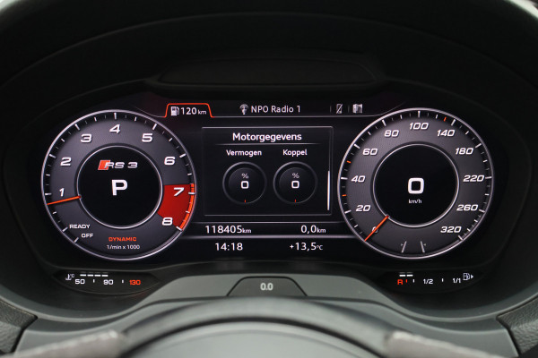 Audi RS3 Sportback 2.5 TFSI Quattro Panoramadak, Virtual Cokcpit, Leer, ACC, B&O, Apple CarPlay, Camera, Keyless, 19"