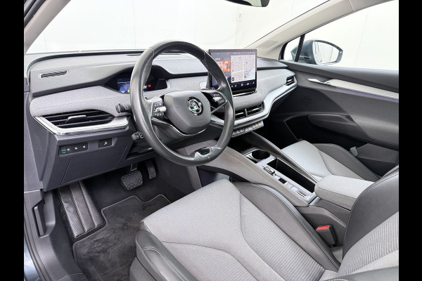 Škoda ENYAQ iV 80 204PK SOH 90% Panoramadak Adap.Cruise Warmtepomp 3-Zone Ecc Stuur+Stoelverwarming Camera Assistentie Pakket Plus Comfort Plus Lmv 20" Apple Carplay Android Auto Draadloze telefoonlader Elek.Achterklep Privacy Glas Dealeronderhouden 1e Eigenaar