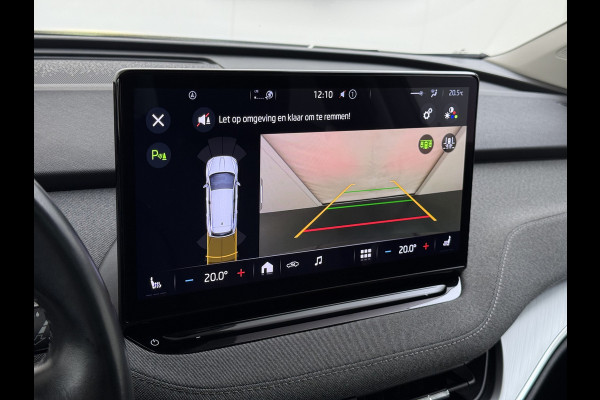 Škoda ENYAQ iV 80 204PK SOH 90% Panoramadak Adap.Cruise Warmtepomp 3-Zone Ecc Stuur+Stoelverwarming Camera Assistentie Pakket Plus Comfort Plus Lmv 20" Apple Carplay Android Auto Draadloze telefoonlader Elek.Achterklep Privacy Glas Dealeronderhouden 1e Eigenaar