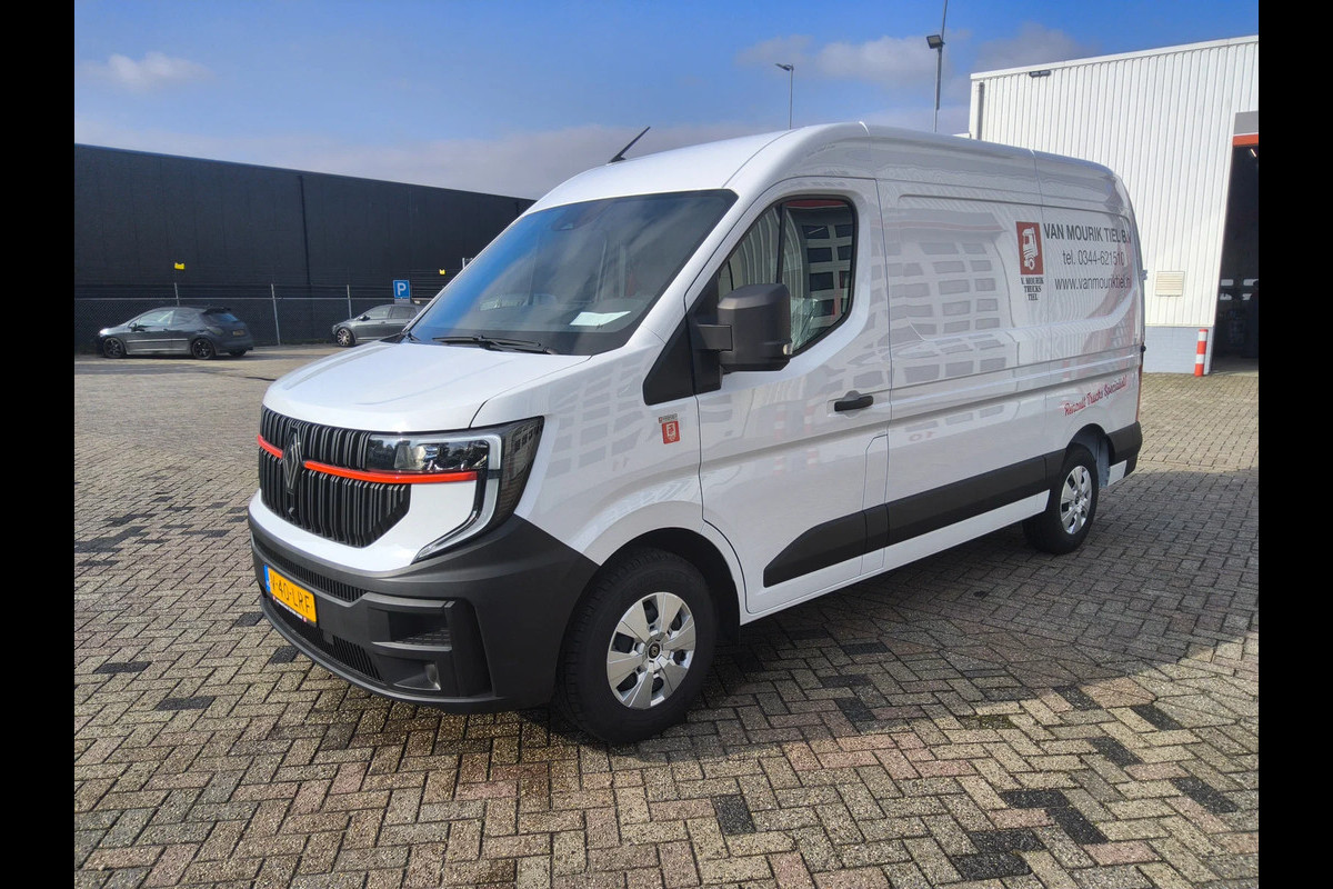 Renault E-TECH MASTER L2H2 - V-40-LRF - Z.E. 87 KWH - 145 PK - GESLOTEN - 2000 KG. TREKGEWICHT