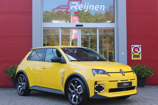 Renault 5 COMFORT RANGE TECHNO 150PK 52 kWh *NIEUWE AUTO!* | PACK WINTER TECHNO: (ELEKTRISCH VERWARMBARE VOORSTOELEN, ELEKTRISCH VERWARMBAAR STUURWIEL, BESTUUDERSSTOEL MET ELEKTRSCH VERSTELBARE LENDESTEUN, IN HOOGTE VERSTELBARE PASSAGIERSSTOEL) | LICHTMETALEN VELGEN 18" | ADAPTIVE CRUISE CONTROL | FULL LED KOPLAMPEN MET FRANSE VLAG | ELEKTRTISCH INKLABARE EN VERWARMBARE BUITENSPIEGELS | ACHTERUITRIJ CAMERA | SFEER VERLICHTING | GOOGLE MAPS NAVIGATIE | DRAADLOZE TELEFOONLADER | PRIVACY GLASS | 100KW SNELLAAD FUNCTIE | DRAADLOZE APPLE CARPLAY/ANDROID AUTO | DAB+ RADIO | SFEER VERL