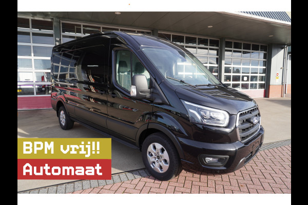 Ford Transit 350L 2.0 TDCI 165PK L3H2 Limited Automaat Schuifdeur L+R nr. V111 | Airco | Adap.Cruise | 360 Camera | Navi | Trekhaak