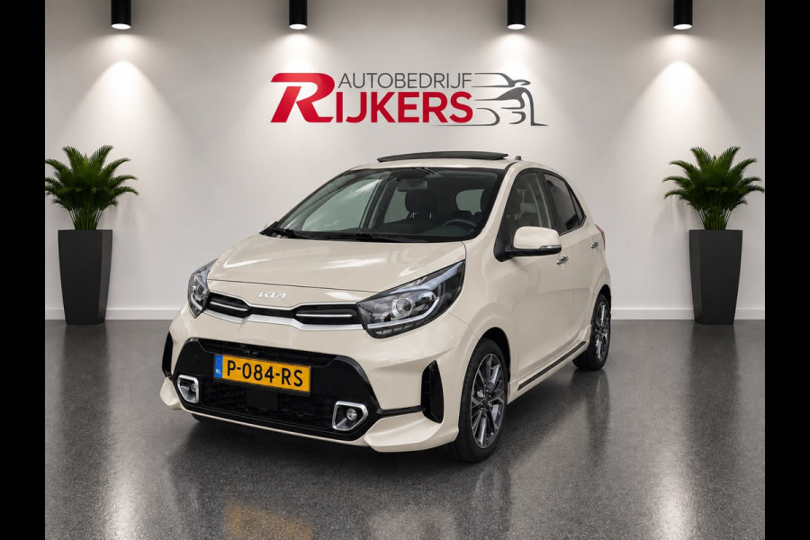 Kia Picanto 1.0 T-GDi GT-Line 100PK Schuif/kanteldak,Apple Carpl,NL auto,Camera A,Cruise Contr,Navi,Stoel+stuur verwarming