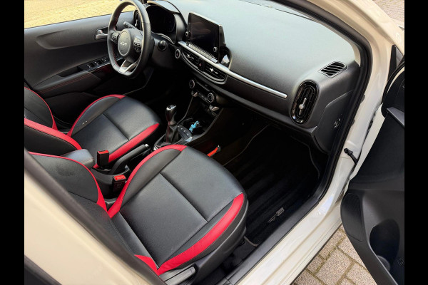 Kia Picanto 1.0 T-GDi GT-Line 100PK Schuif/kanteldak,Apple Carpl,NL auto,Camera A,Cruise Contr,Navi,Stoel+stuur verwarming