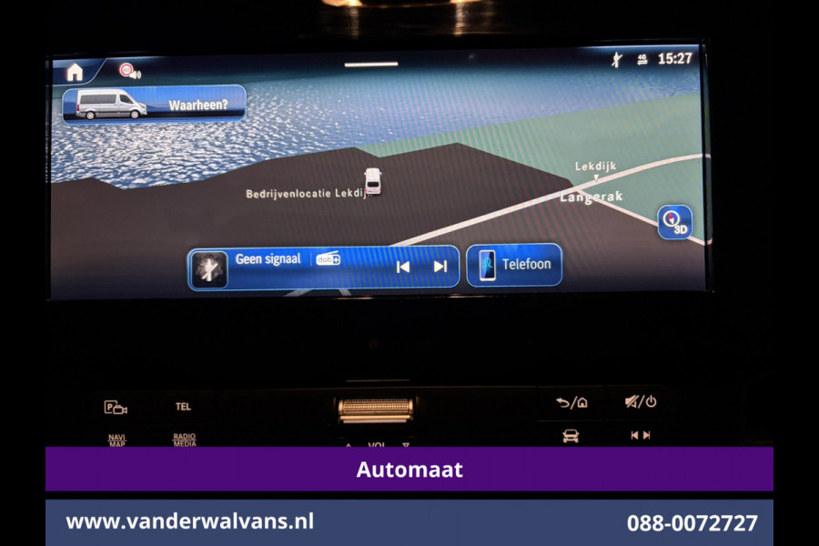 Mercedes-Benz Sprinter 317 CDI 170pk 9G-Tronic Automaat L2H2 2025 Model Euro6 Airco | XL MBUX | Camera | Navigatie | LED Cruisecontrol, Stoelverwarming, 270 Graden Achterdeuren, Parkeersensoren, Bijrijdersbank