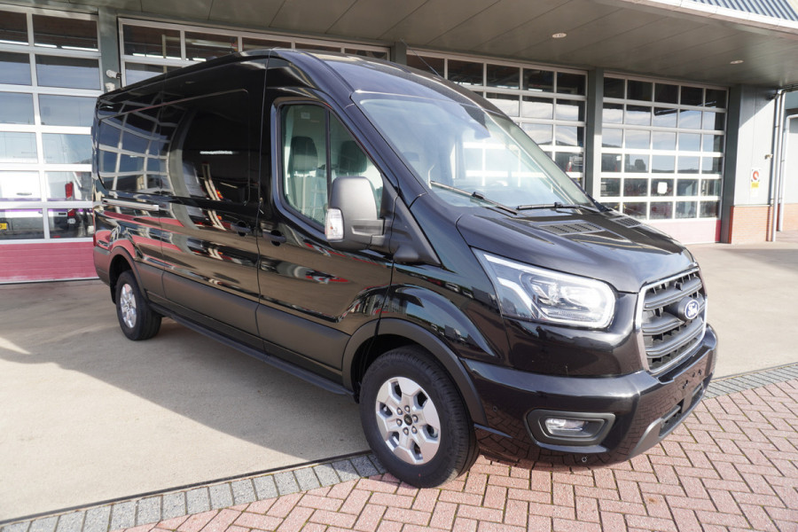Ford Transit 350L 2.0 TDCI 165PK L3H2 Limited Automaat nr.V114 | Airco | adap.Cruise | 360 Camera | Navi | Trekhaak