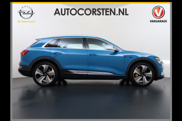 Audi e-tron 55 Quattro Advanced Pro Line Plus Edition One 95kWh SOH 91% 408PK Virtual Mirrors Bang&Olufsen® Trekhaak Panoramadak Leder+Geven Apple Carplay Android Auto Tour pakket DAB Elek.Achterklep Akoestisch zijruiten Matrix-Led Lmv 20" Luchtvering 1.800KG Trekgewicht