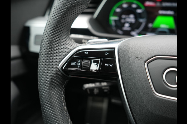 Audi Q8 e-tron 55 quattro S Line 114 kWh Dealer O.H | Trekhaak Afn. | Luchtvering | 360 Camera | Head Up | Adaptive Cruise | Matrix LED | Alcantara Sportstoelen Verwarmd | Apple Carplay | Keyless | Blis | Navigatie | Virtual | DAB | 20"L.M |