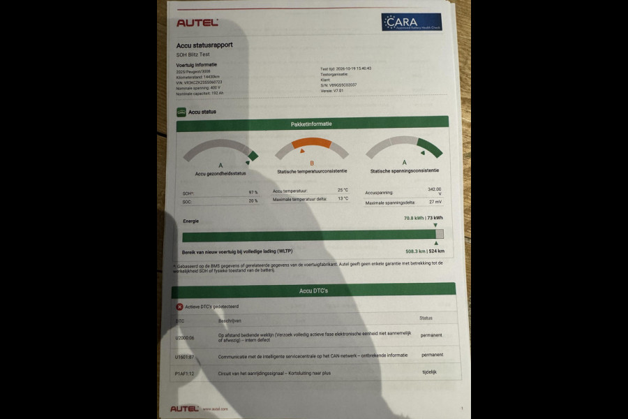 Peugeot E-3008 GT 73 kWh SOH 97%| WARMTEPOMP | 360° CAMERA| | KEYLESS ENTRY | 14.432KM! | DIGI. DASH| DEALER ONDERHOUDEN | CARPLAY/ ANDROID AUTO| EL.KLEP | STOEL + STUUR VERW. | 12 MND BOVAG GARANTIE