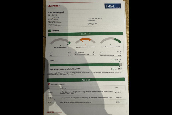 Peugeot E-3008 GT 73 kWh SOH 97%| WARMTEPOMP | 360° CAMERA| | KEYLESS ENTRY | 14.432KM! | DIGI. DASH| DEALER ONDERHOUDEN | CARPLAY/ ANDROID AUTO| EL.KLEP | STOEL + STUUR VERW. | 12 MND BOVAG GARANTIE