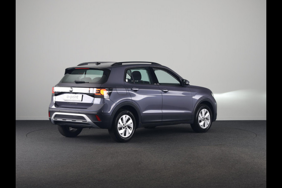 Volkswagen T-Cross 1.0 TSI Life GOAL 116 pk Automaat (DSG) | Verlengde garantie | Navigatie via App | Autom. airco | Parkeersensoren | Adaptieve cruise control | Stoelverwarming |