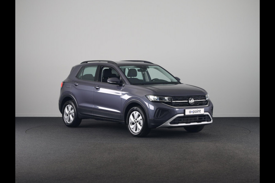 Volkswagen T-Cross 1.0 TSI Life GOAL 116 pk Automaat (DSG) | Verlengde garantie | Navigatie via App | Autom. airco | Parkeersensoren | Adaptieve cruise control | Stoelverwarming |