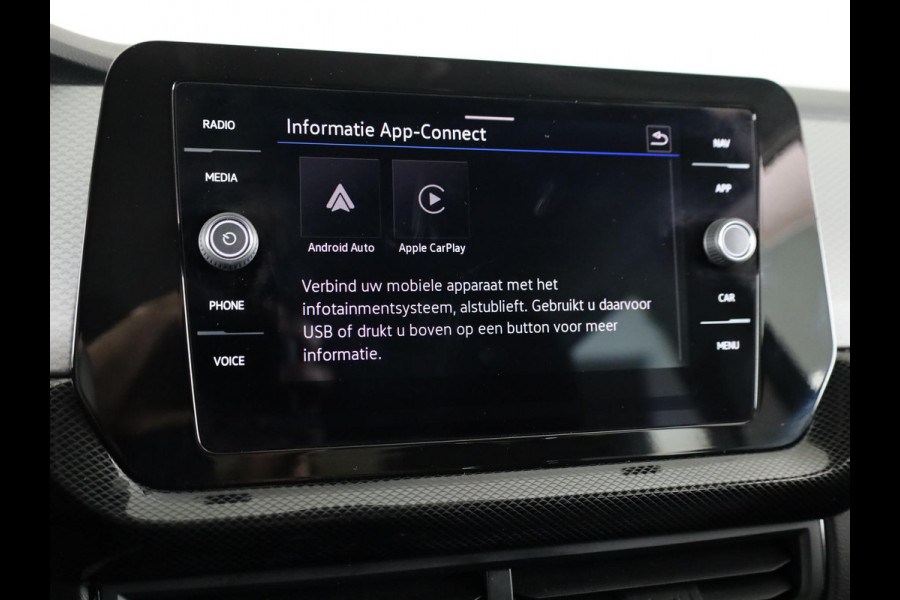 Volkswagen T-Cross 1.0 TSI Life GOAL 116 pk Automaat (DSG) | Verlengde garantie | Navigatie via App | Autom. airco | Parkeersensoren | Adaptieve cruise control | Stoelverwarming |