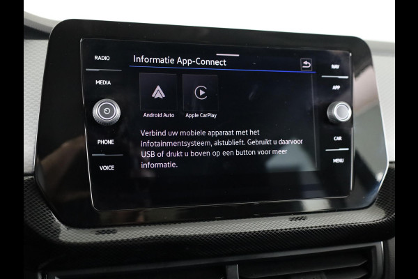 Volkswagen T-Cross 1.0 TSI Life GOAL 116 pk Automaat (DSG) | Verlengde garantie | Navigatie via App | Autom. airco | Parkeersensoren | Adaptieve cruise control | Stoelverwarming |