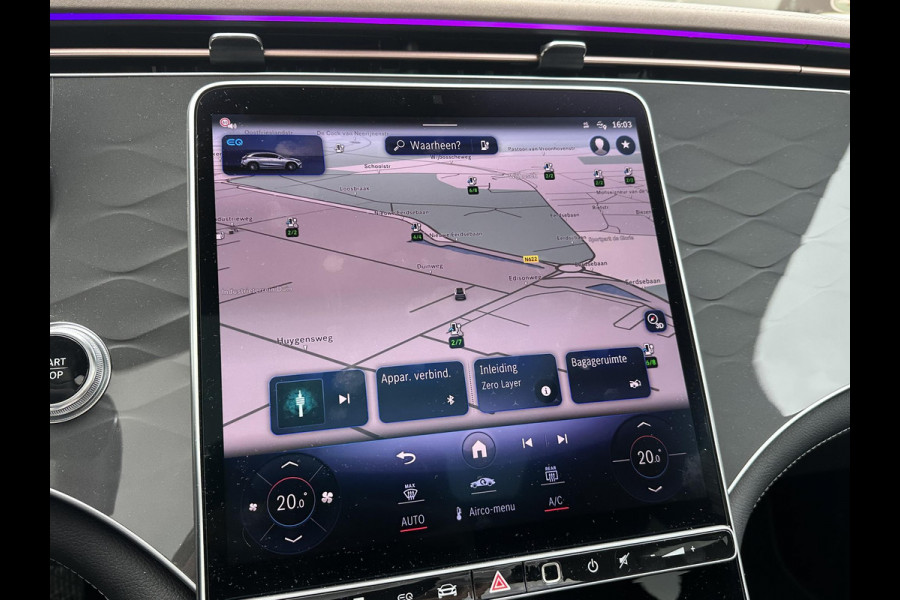 Mercedes-Benz EQE 350+ 15.000 KM! | 360 CAMERA | PANO DAK | LEDER | EL. STOELEN MET GEHEUGEN | DIGIT. DASHB | SFEER VERL. | CARPLAY | DEALER ONDERH. | DODE HOEK |