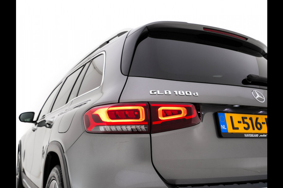 Mercedes-Benz Glb 180 d Premium Plus (INCL. BTW) Aut. *TOWBAR | LEATHER-MICROFIBRE | FULL-LED | AMBIENTLIGHT | WIDE-COCKPIT | HEATED-SPORTSEATS | KEYLESS | NAVI-FULLMAP | ECC | SHIFTPADDLES | PDC | CRUISE | 190''ALU*
