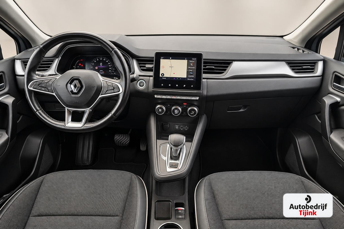 Renault Captur 1.3 TCe 130 Intens | Automaat | LED | ACC | Trekhaak | Stoelverw. | PDC | Camera | Navi | Twotone |