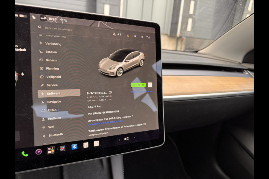 Tesla Model 3 Long Range AWD 75 kWh | SOH: 90,4% | Full Self-Driving Capability Pack |