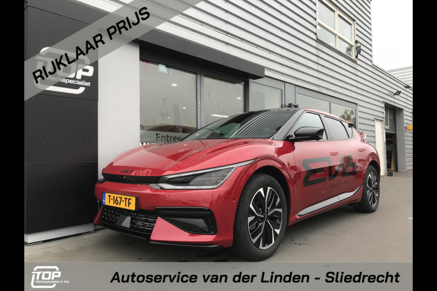Kia Ev6 GT-Line 77.4 kWh BTW auto 7 JAAR GARANTIE Kia EV6 GT-Line 77.4 kWh 7 JAAR GARANTIE Kia EV6 GT-Line 77 kWh