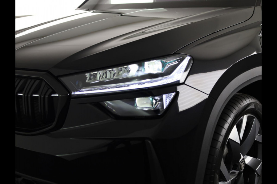 Škoda Kodiaq 1.5 TSI PHEV Sportline Business 204 pk Automaat (DSG) | Verlengde garantie | Navigatie | Panoramadak | Trekhaak (wegklapbaar) | Parkeersensoren | Achteruitrijcamera | Adaptieve cruise control | Stoelverwarming v/a |