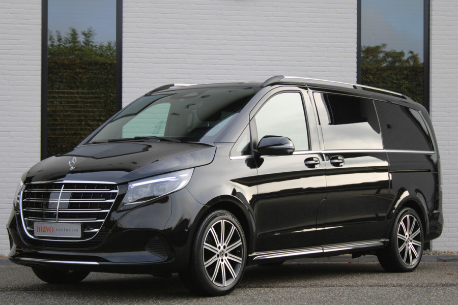 Mercedes-Benz V-Klasse 300d / AMG / Exclusive / 7-Pers / 4-Matic / Luchtv / Elec Stoel / Burmester / Vol Opties / NIEUWSTAAT